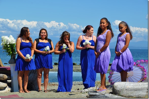Bridesmaids & flower girls - Bruce Witzel photo